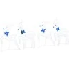 LED elniai 4 pcs Balta audinys
