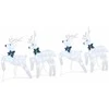 LED elniai 4 pcs Sidabro audinys