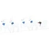 LED elniai 5 pcs Balta audinys