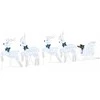 LED elniai 5 pcs Sidabro audinys