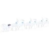 LED elniai 7 pcs Balta audinys