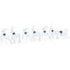 LED elniai 7 pcs Sidabro audinys