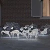 LED elniai 7 pcs Sidabro audinys