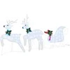 LED elniai 7 pcs Sidabro audinys