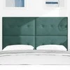 LED galvūgalis su LED juostelėmis Žalia 144 cm Aksomas