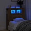 LED galvūgalis, artisano ąžuolo, 100x18,5x103,5cm, mediena