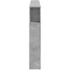 LED galvūgalis, betono, 180x18,5x103,5cm, apdirbta mediena
