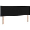 LED galvūgalis Tamsiai pilka 144 cm Aksomas