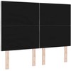 LED galvūgalis Šviesiai pilka 144 cm audinys