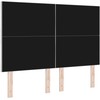 LED galvūgalis Šviesiai pilka 160 cm Aksomas