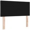 LED galvūgalis Juodas 100 cm audinys