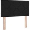 LED galvūgalis Juodas 80 cm audinys