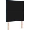 LED galvūgalis Mėlyna 80 cm audinys