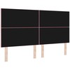LED galvūgalis Rožinė 180 cm Aksomas