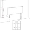 LED galvūgalis Rožinė 180 cm Aksomas