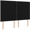 LED galvūgalis Taupe audinys