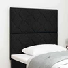 LED galvūgalis Juodas 90 cm audinys