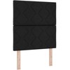 LED galvūgalis Juodas 80 cm audinys