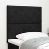 LED galvūgalis Juodas 90 cm Aksomas
