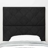 LED galvūgalis Juodas 90 cm Aksomas