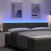 LED galvūgalis Pilka 200 cm audinys