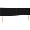 LED galvūgalis Tamsiai pilka 180 cm Aksomas