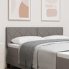 LED galvūgalis Taupe audinys