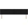 LED galvūgalis Juodas 200 cm audinys