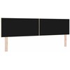 LED galvūgalis Kreminė 180 cm audinys