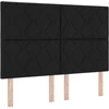 LED galvūgalis Juodas 160 cm audinys