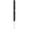 LED galvūgalis su LED juostelėmis Juodas 144 cm Aksomas