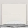 LED galvūgalis su galvūgalio Kreminė 90 cm Kordūrinis audinys