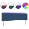 LED galvūgalis su LED juostelėmis Mėlyna 180 cm audinys
