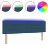 LED galvūgalis su LED juostelėmis Mėlyna 144 cm audinys