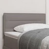 LED galvūgalis su LED juostelėmis Taupe 100 cm audinys
