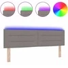 LED galvūgalis Taupe audinys