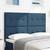 LED galvūgalis su LED juostelėmis Mėlyna 144 cm audinys