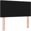 LED galvūgalis Tamsiai pilka 100 cm Kordūrinis audinys
