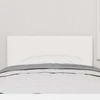 LED galvūgalis su galvūgalio Kreminė 100 cm Kordūrinis audinys