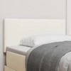 LED galvūgalis su galvūgalio Kreminė 100 cm Kordūrinis audinys