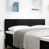 LED galvūgalis su LED juostelėmis Juodas 144 cm audinys