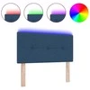 LED galvūgalis su LED juostelėmis Mėlyna 80 cm audinys