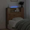 LED galvūgalis su saugojimu Artisano ąžuolo Apdirbta mediena