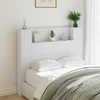 LED galvūgalis su saugojimu Balta Apdirbta mediena
