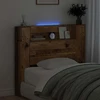 LED galvūgalis su saugojimu Sendintos medienos Apdirbta mediena