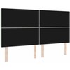 LED galvūgalis su LED juostelėmis Šviesiai pilka 180 cm Aksomas