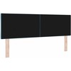LED galvūgalis Tamsiai mėlyna 160 cm Aksomas