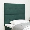 LED galvūgalis su LED juostelėmis Žalia 100 cm Aksomas