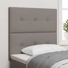 LED galvūgalis su LED juostelėmis Taupe 100 cm audinys