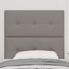 LED galvūgalis Taupe audinys